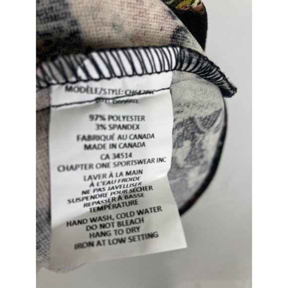 Jules & Leopold Floral Peplum Top XL Black Sleeveless Textured Knit Blouse - Picture 8 of 10